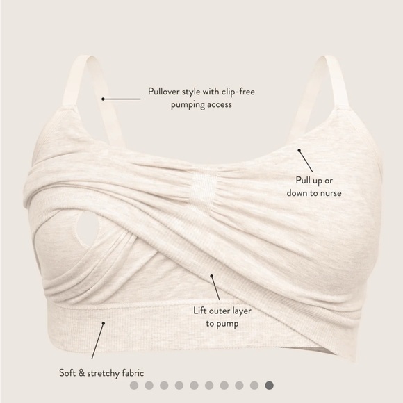 Kindred Bravely Sublime Hands-Free Pumping& Nursing Bra black, Large - Picture 3 of 5